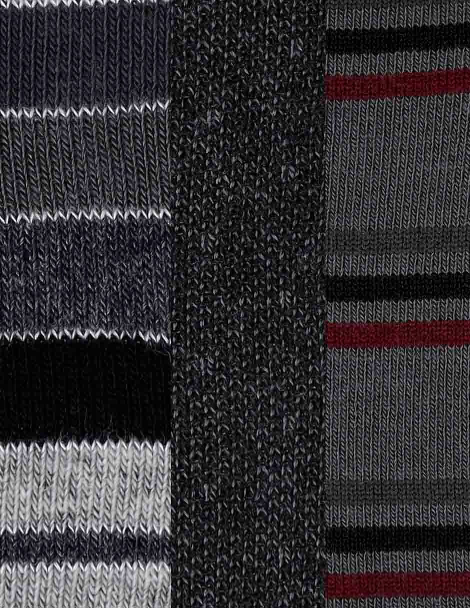 Calcetín de bambú para hombre 3 pares 4