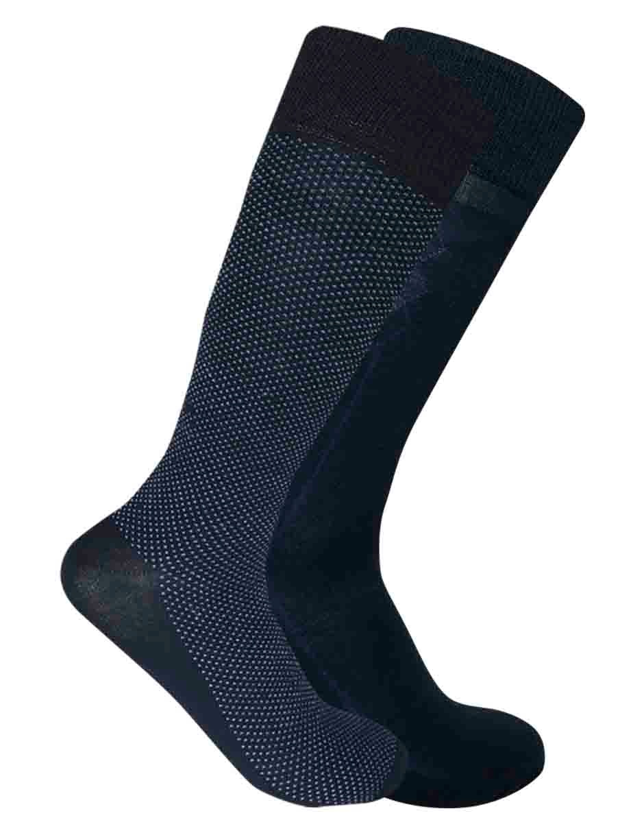 Calcetín de bambú para hombre 2 pares Calcetín de bambú para hombre 2 pares
