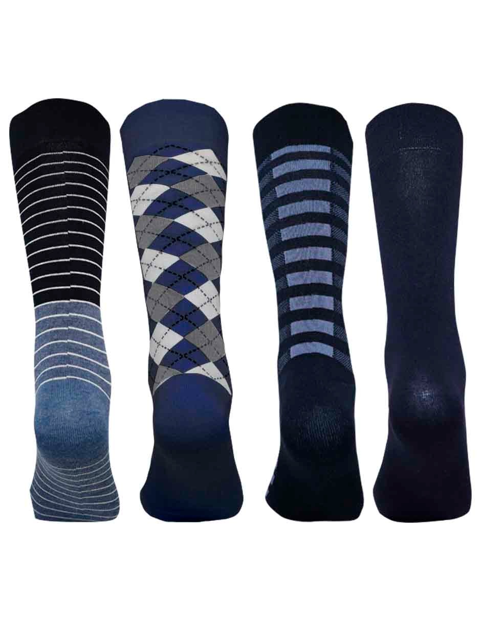 Calcetín para hombre 4 pares 2