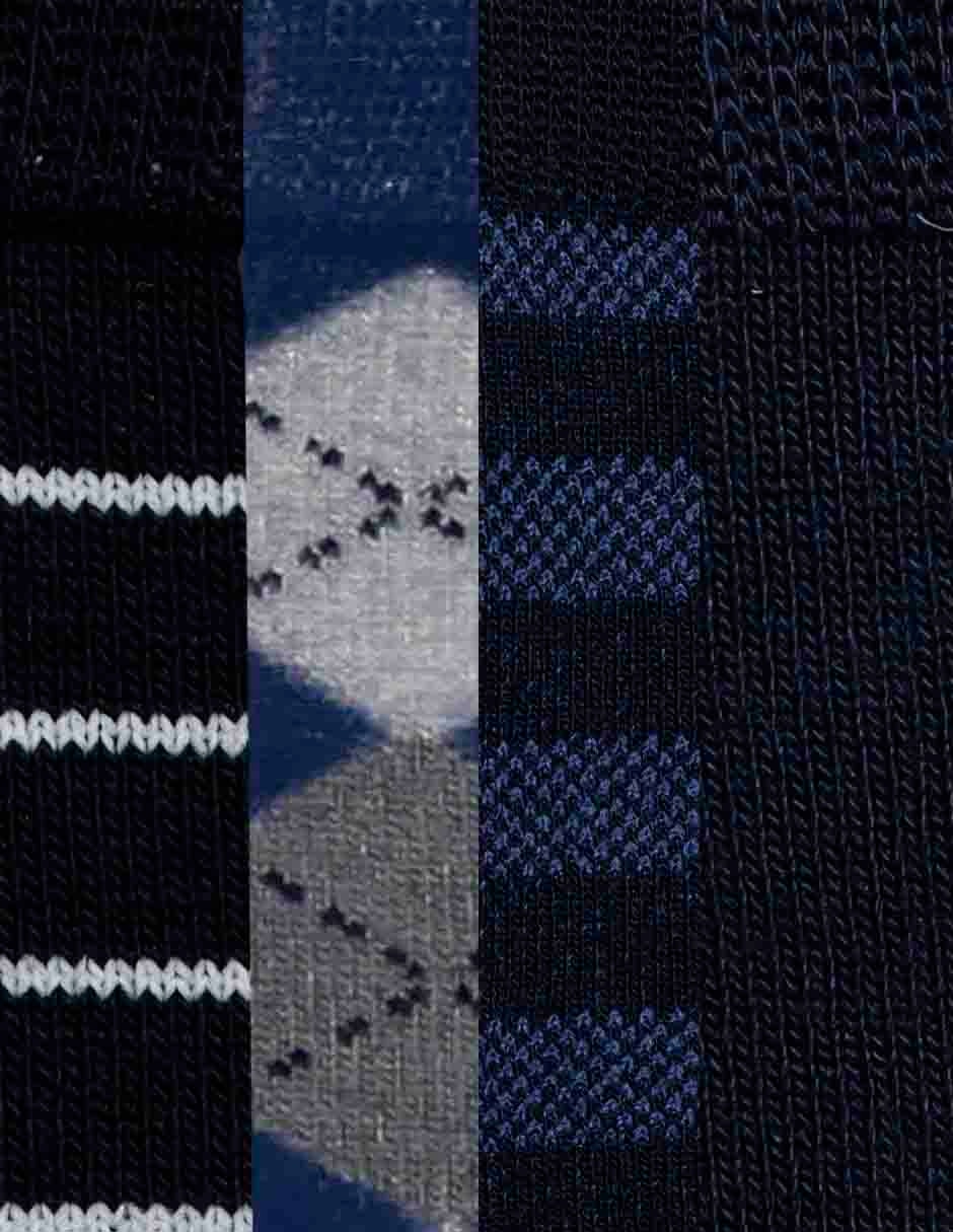 Calcetín para hombre 4 pares 3
