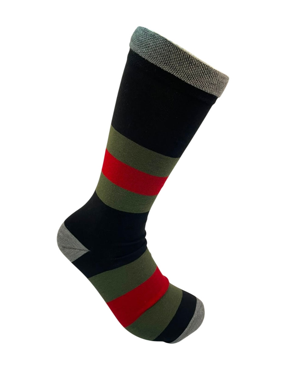 Calcetín de algodón y spandex para hombre 1 par 1