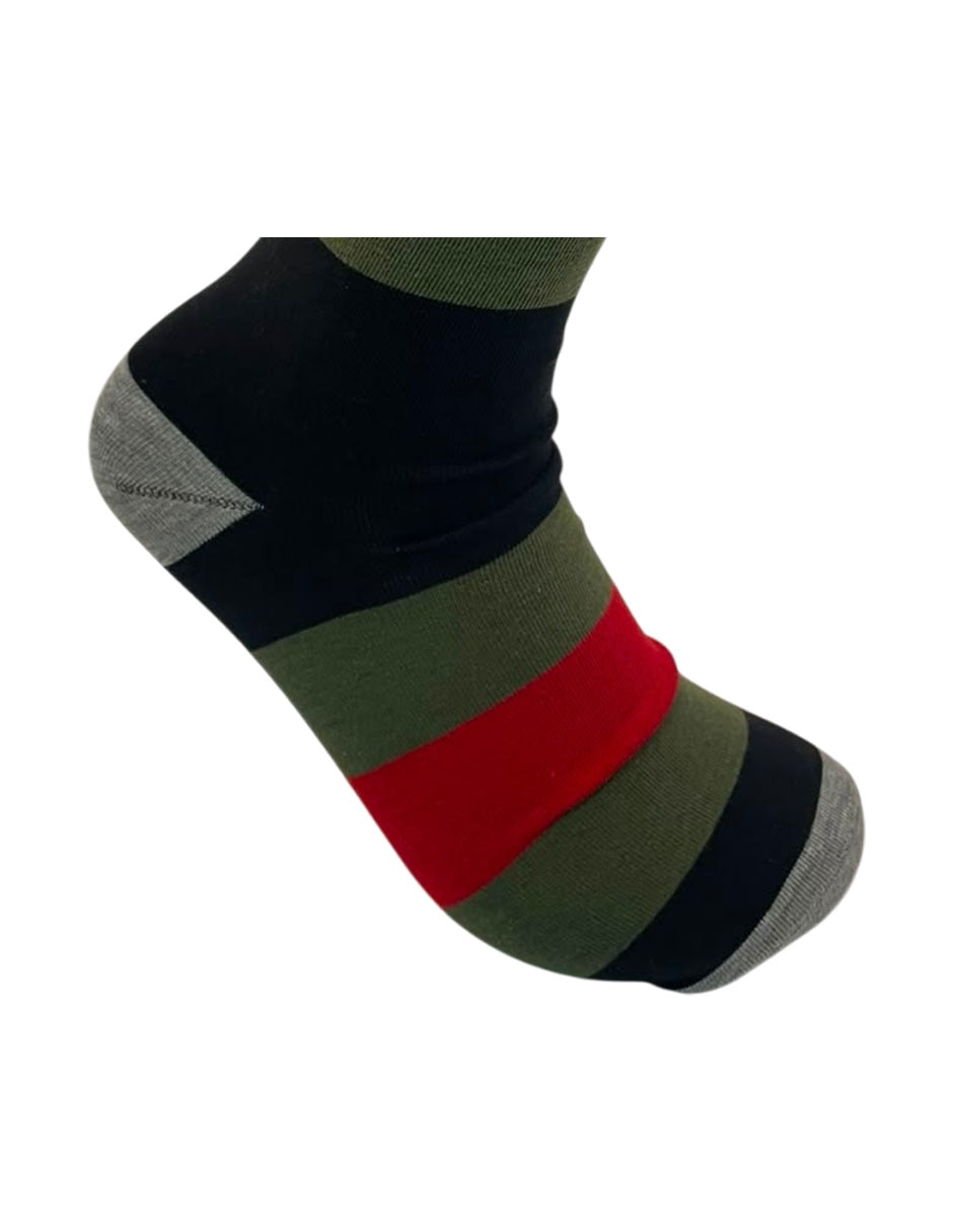 Calcetín de algodón y spandex para hombre 1 par Calcetín de algodón y spandex para hombre 1 par