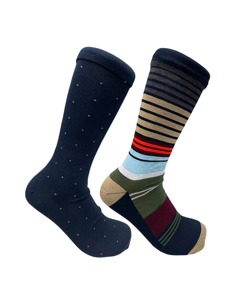 Calcetín para hombre 2 pares 1