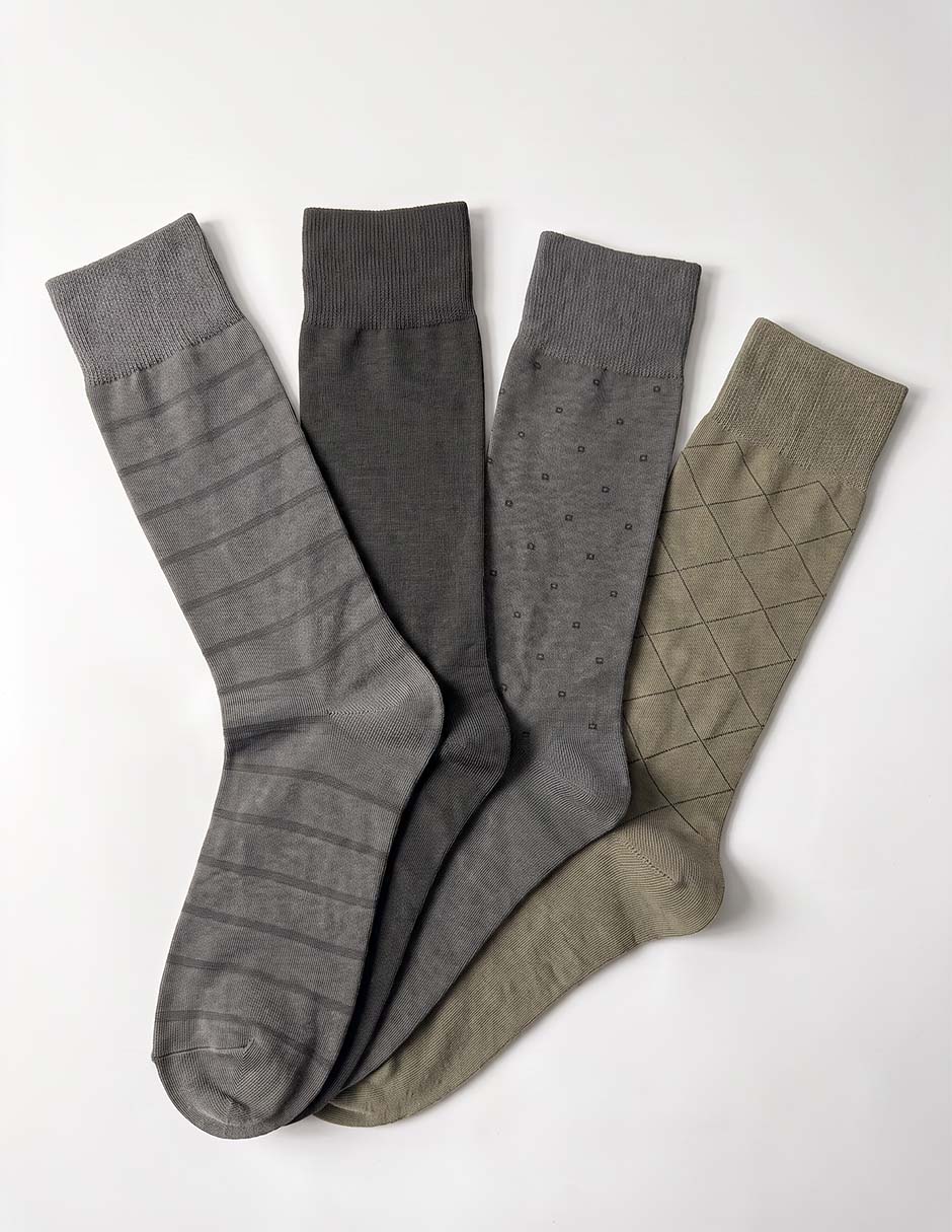Set calcetín para hombre 4 pares 4