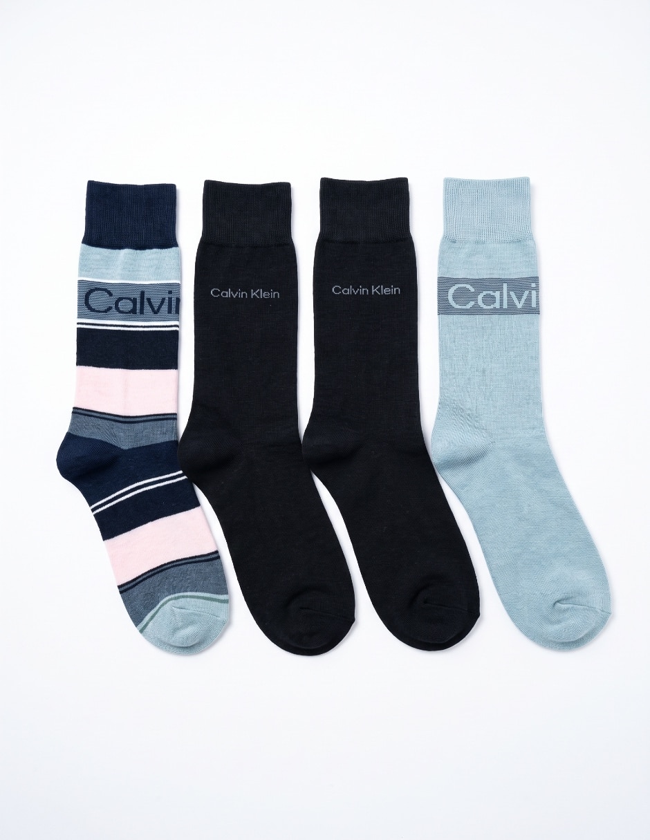 Set calceta para hombre 4 pares Set calceta para hombre 4 pares