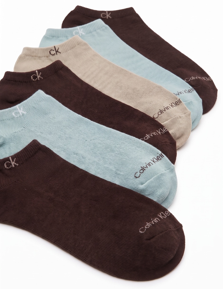 Set calceta Calvin klein para hombre 6 pares 3
