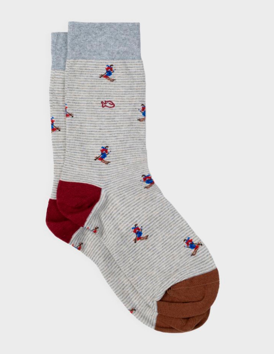 Calcetines Navidad de algodón Hombre Calcetines Navidad de algodón Hombre