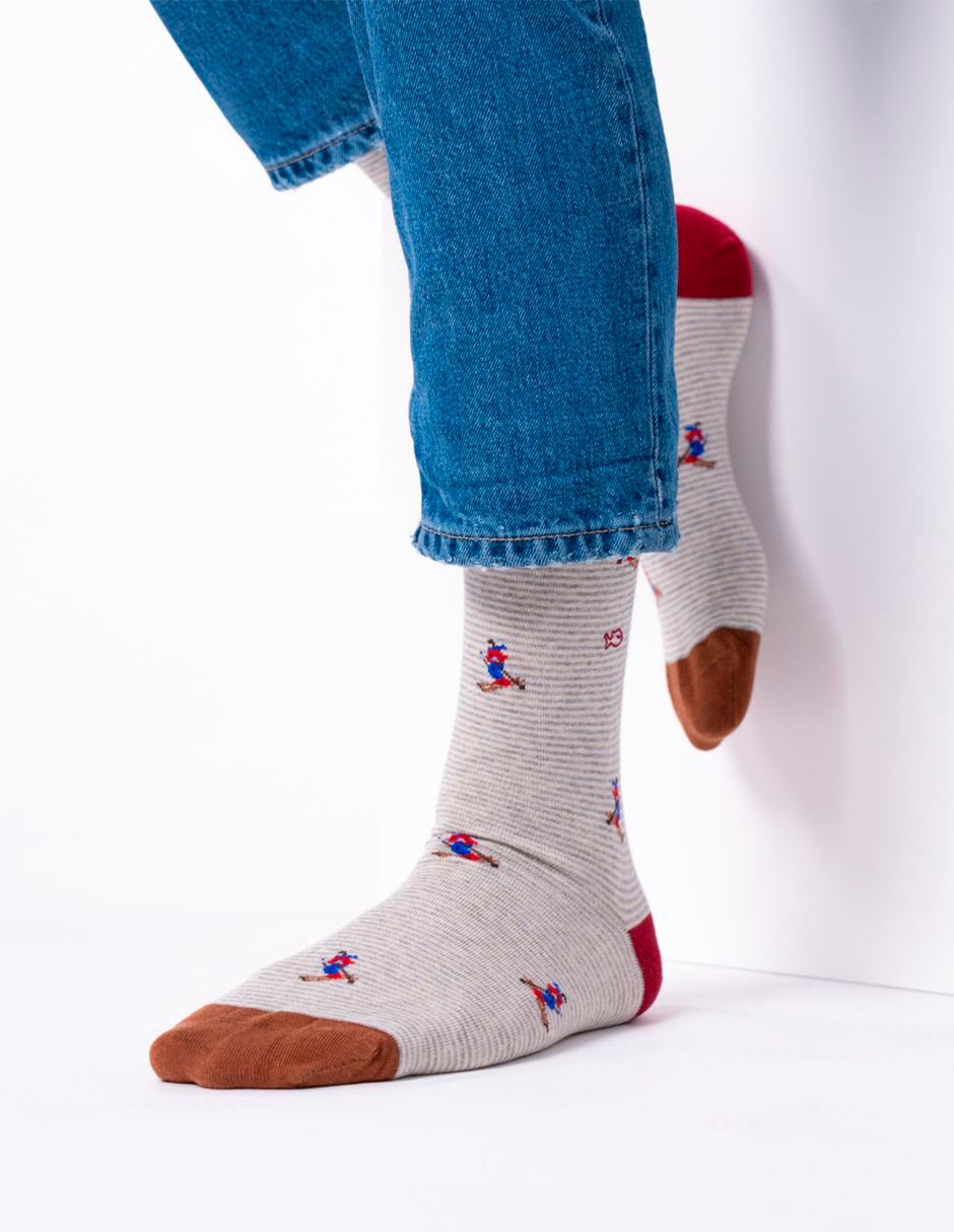 Calcetines Navidad de algodón Hombre 4