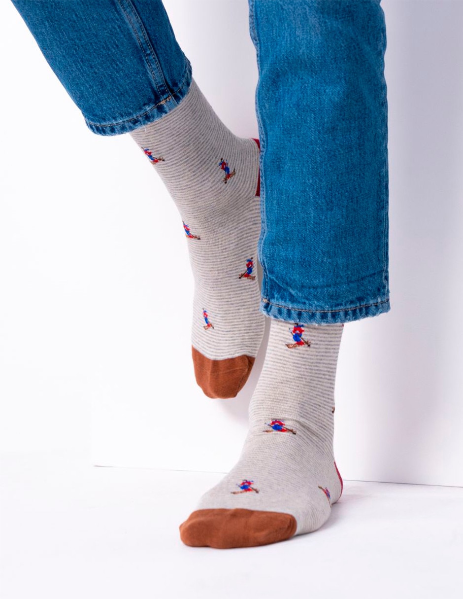 Calcetines Navidad de algodón Hombre 6