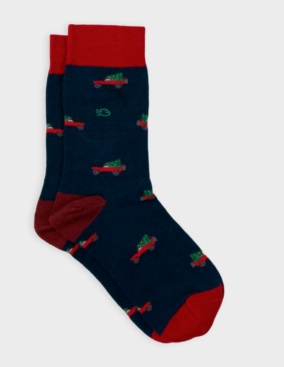 Calcetines Navidad de algodón Hombre Calcetines Navidad de algodón Hombre