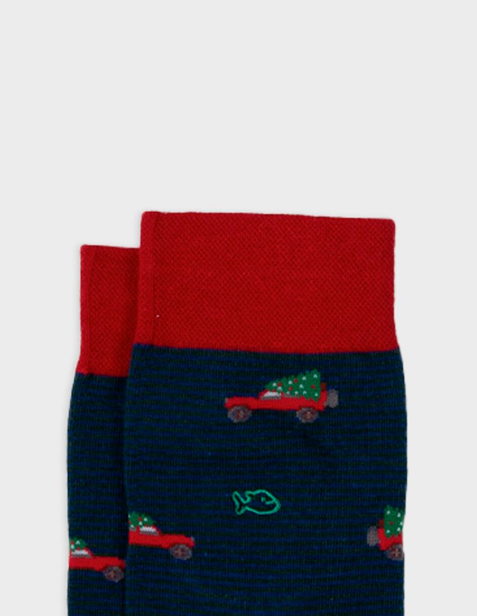 Calcetines Navidad de algodón Hombre 5
