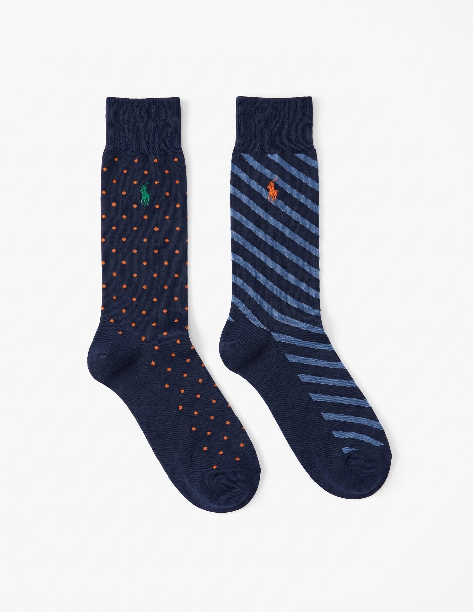 Set de calcetín para hombre 2 pares Set de calcetín para hombre 2 pares