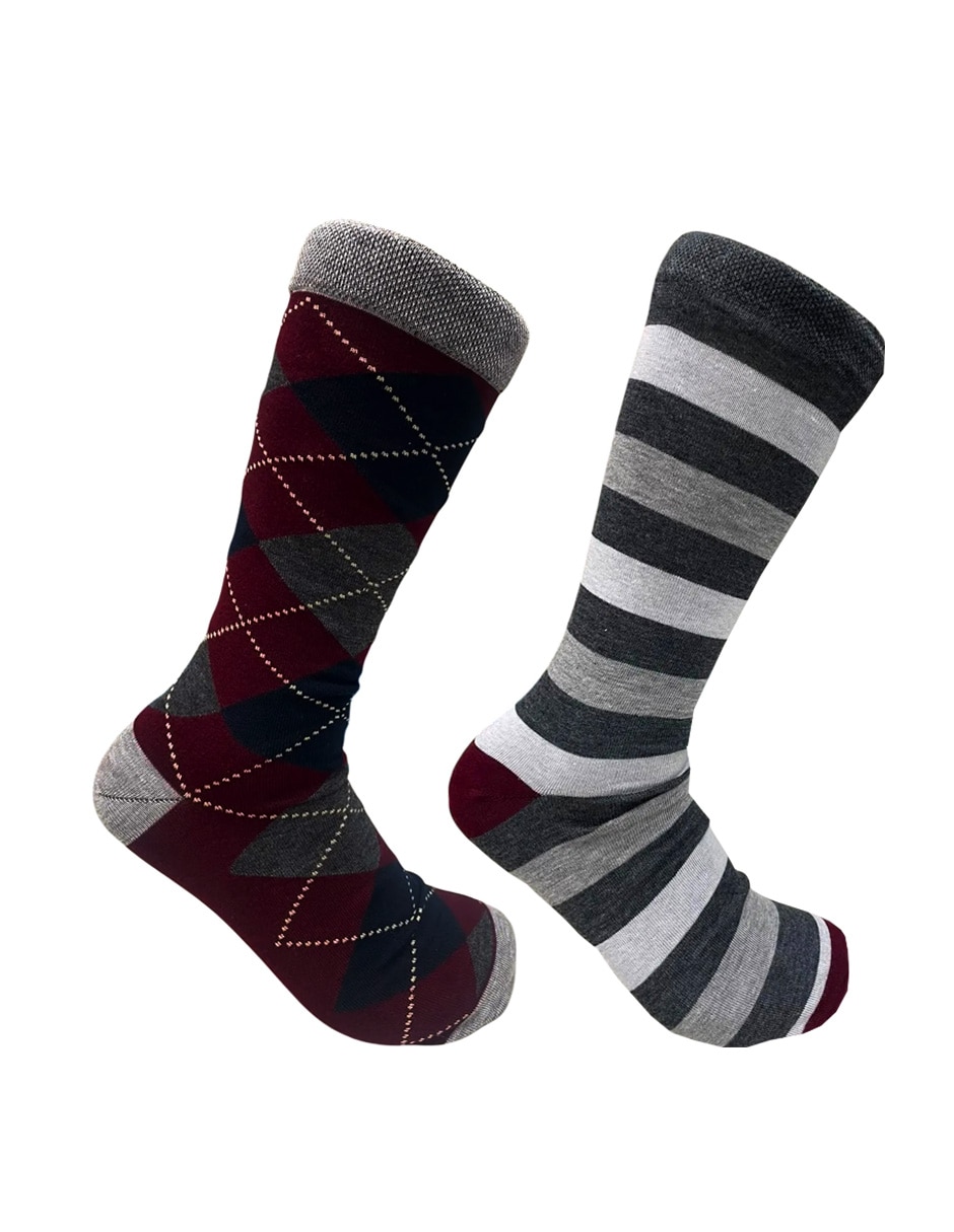 Calcetín para hombre 2 pares Calcetín para hombre 2 pares