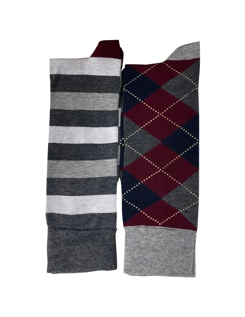 Calcetín para hombre 2 pares 2
