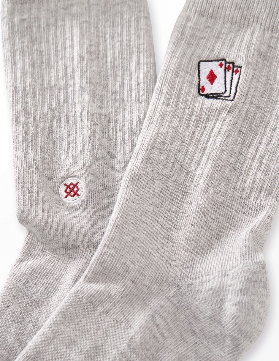Calceta comfort de algodón para hombre 3