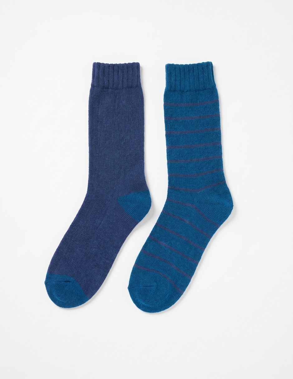 Set Calceta para hombre 2 pares Set Calceta para hombre 2 pares
