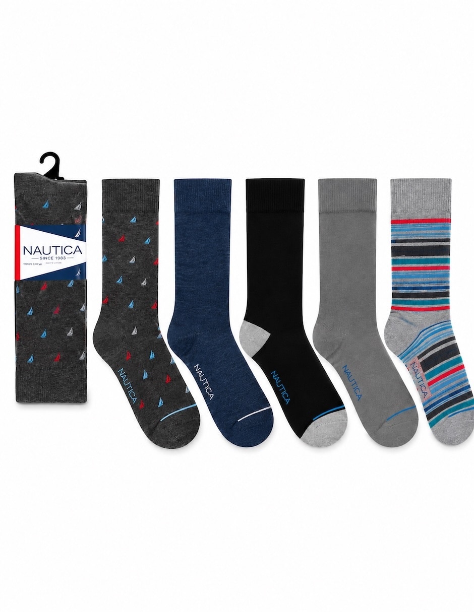 Calcetín comfort para hombre 5 pares Calcetín comfort para hombre 5 pares