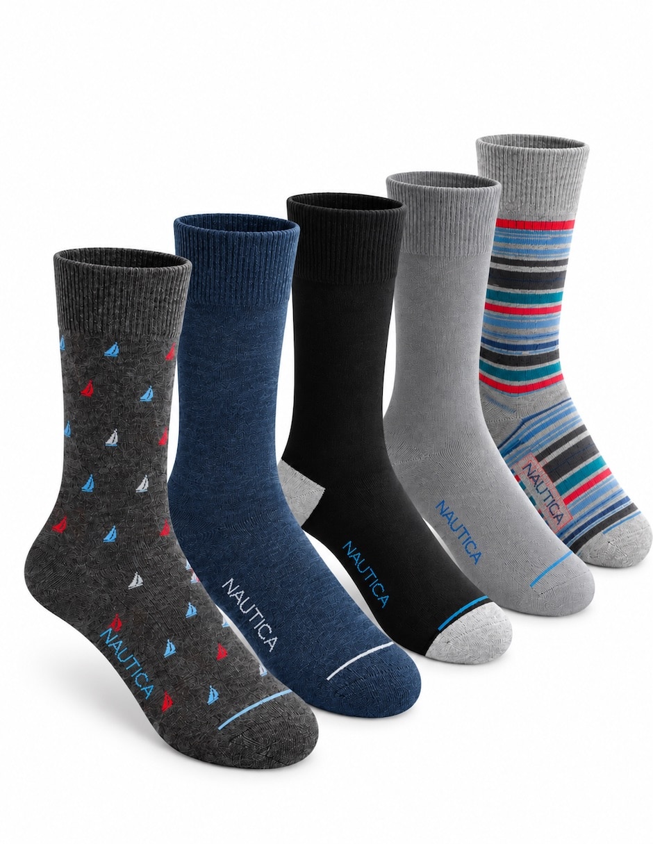 Calcetín comfort para hombre 5 pares 2