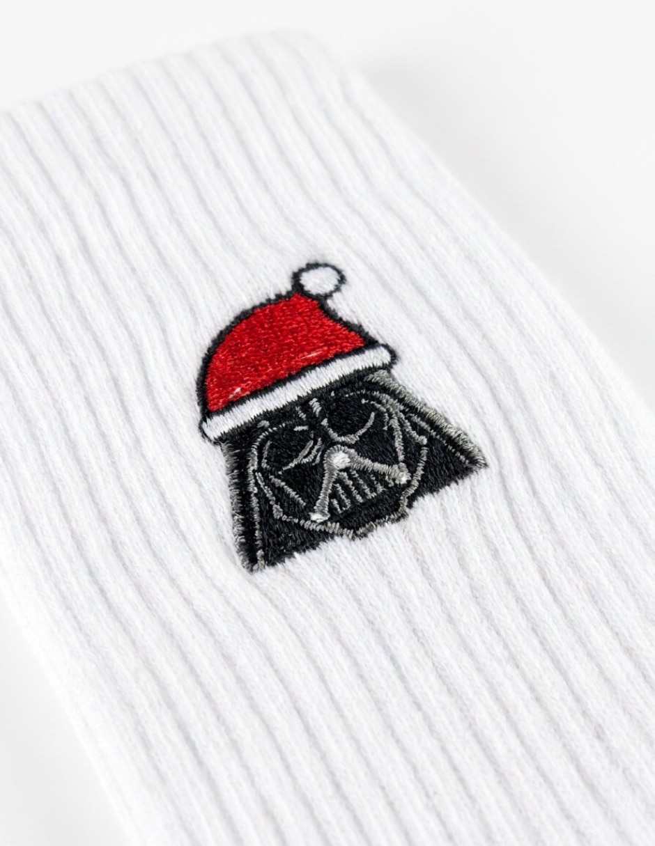 Calcetín navideño darth vader star wars para hombre 3