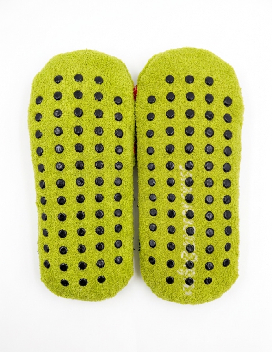 Calcetines abajo del tobillo antiderrapante para hombre 2