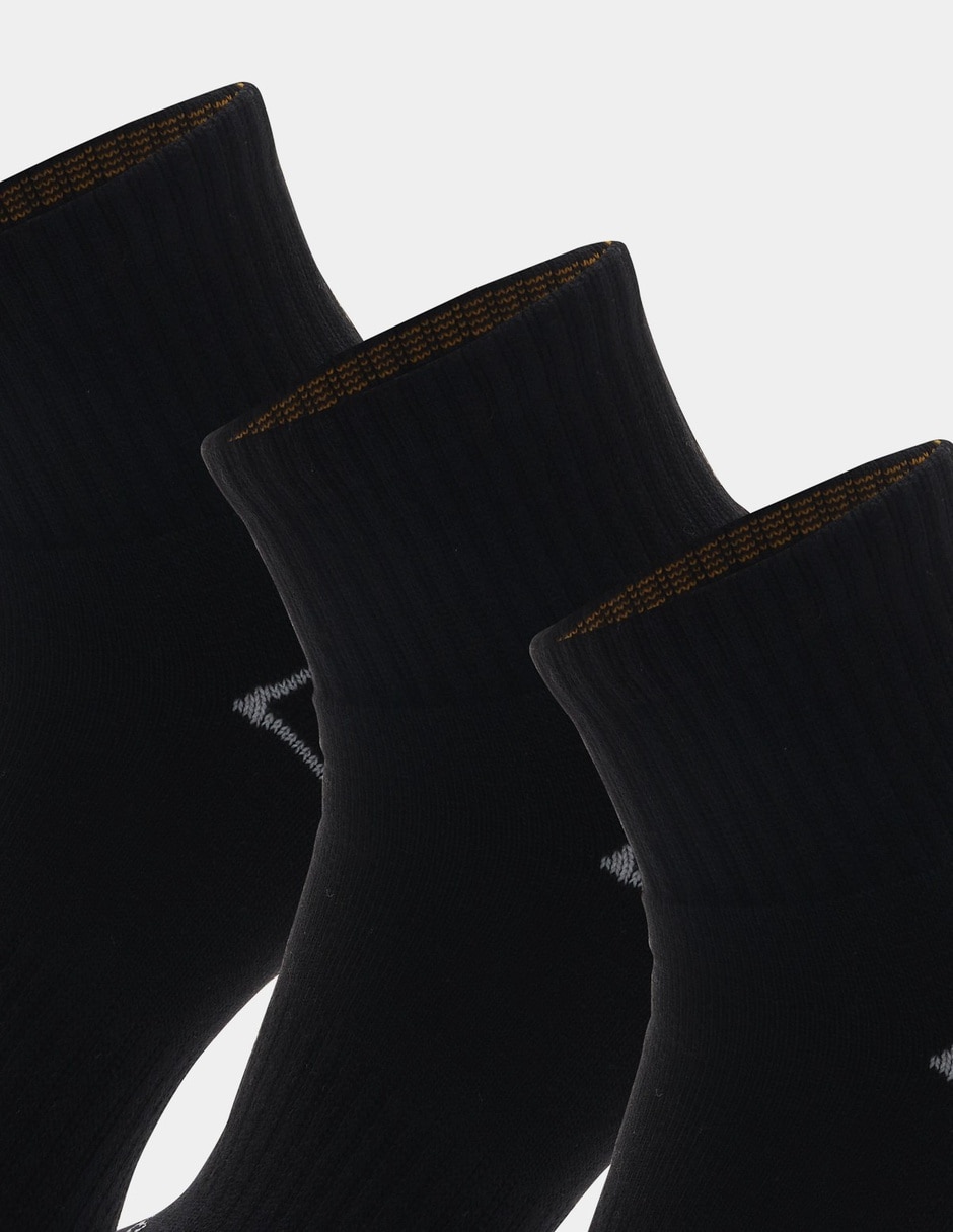 Estándar No aplica No aplica 3 Pack de calcetines cortos con acolchado completo Bowden Negro TB0A6BAQ001 de Algodón para hombre 3 pares 3