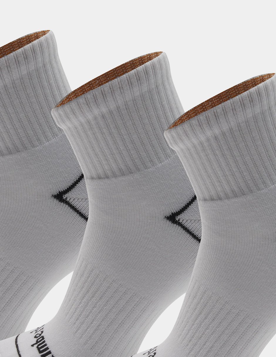 Estándar No aplica No aplica 3 Pack de calcetines cortos con acolchado completo Bowden Blanco TB0A6BAQ100 de Algodón para hombre 3 pares 3