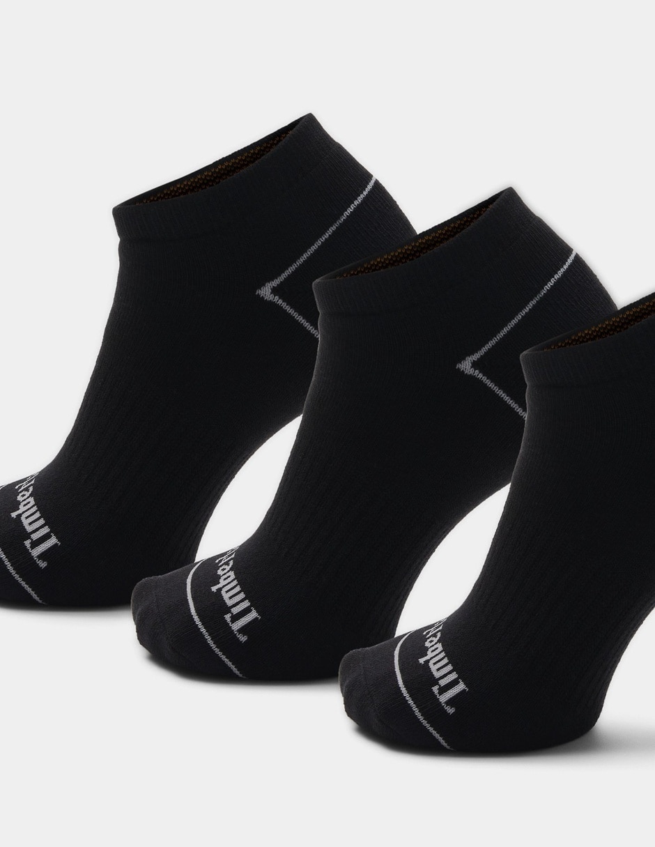 Estándar No aplica No aplica 3 Pack de calcetines invisibles con acolchado completo Bowden Negro TB0A6BA3001 de Algodón para hombre 3 pares 3