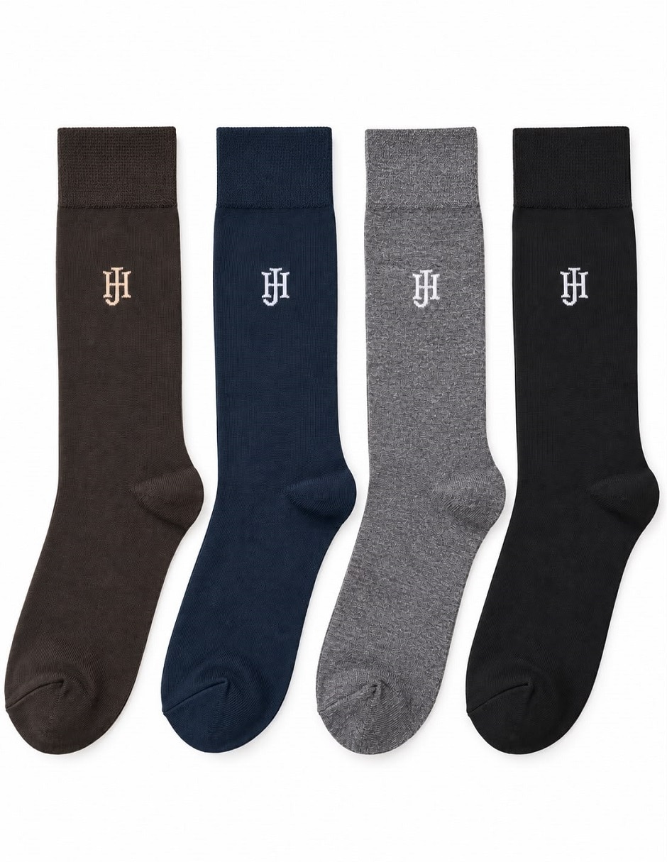 Calcetín diabético para hombre 4 pares