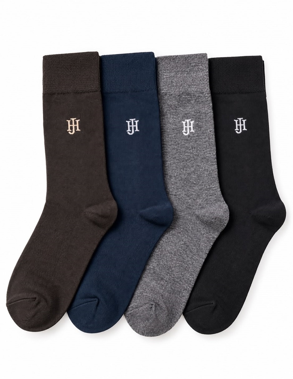Calcetín diabético para hombre 4 pares 2