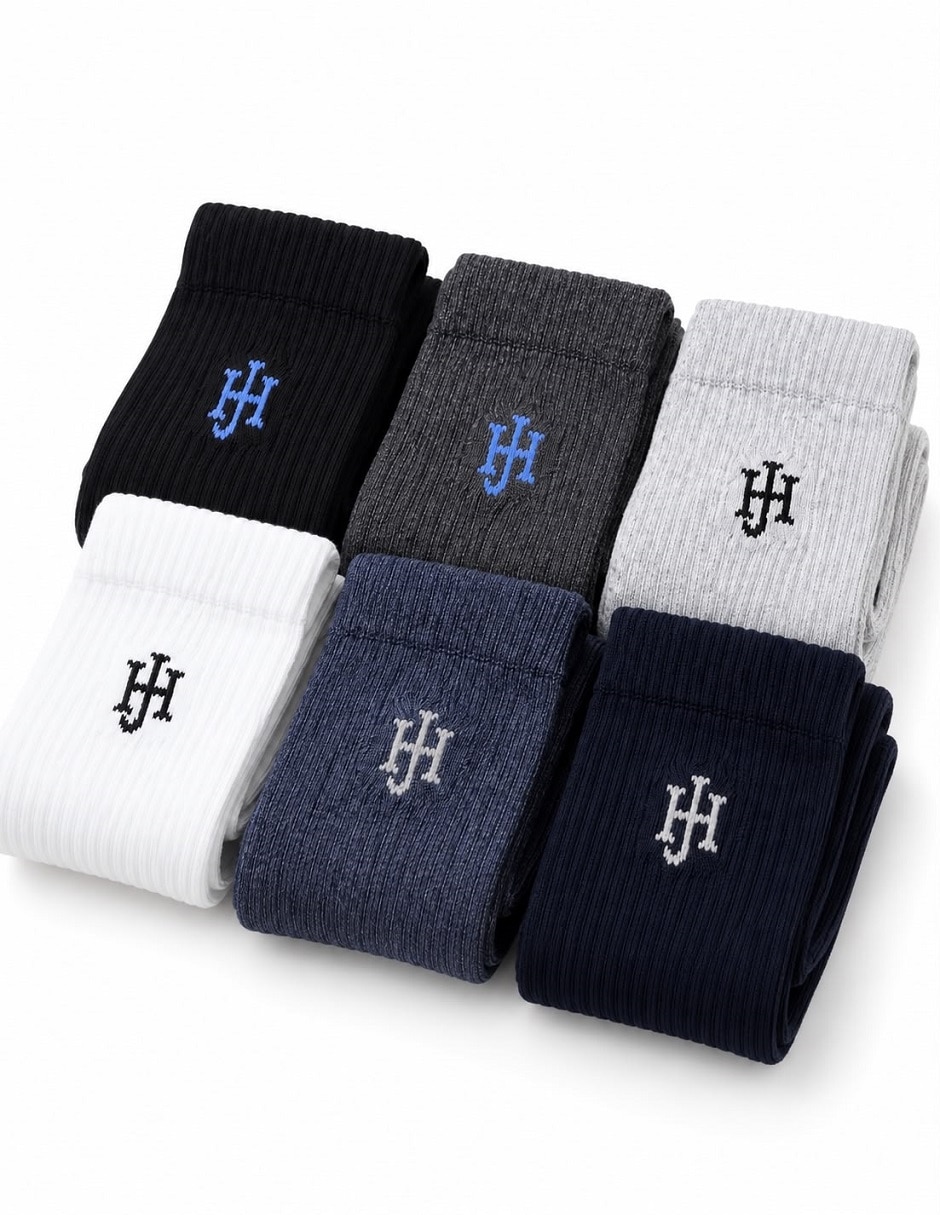 Calcetín para hombre 6 pares 4
