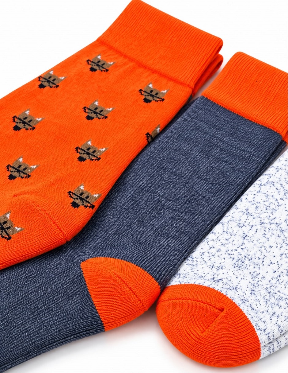 Calcetín halloween para hombre 3 pares 2