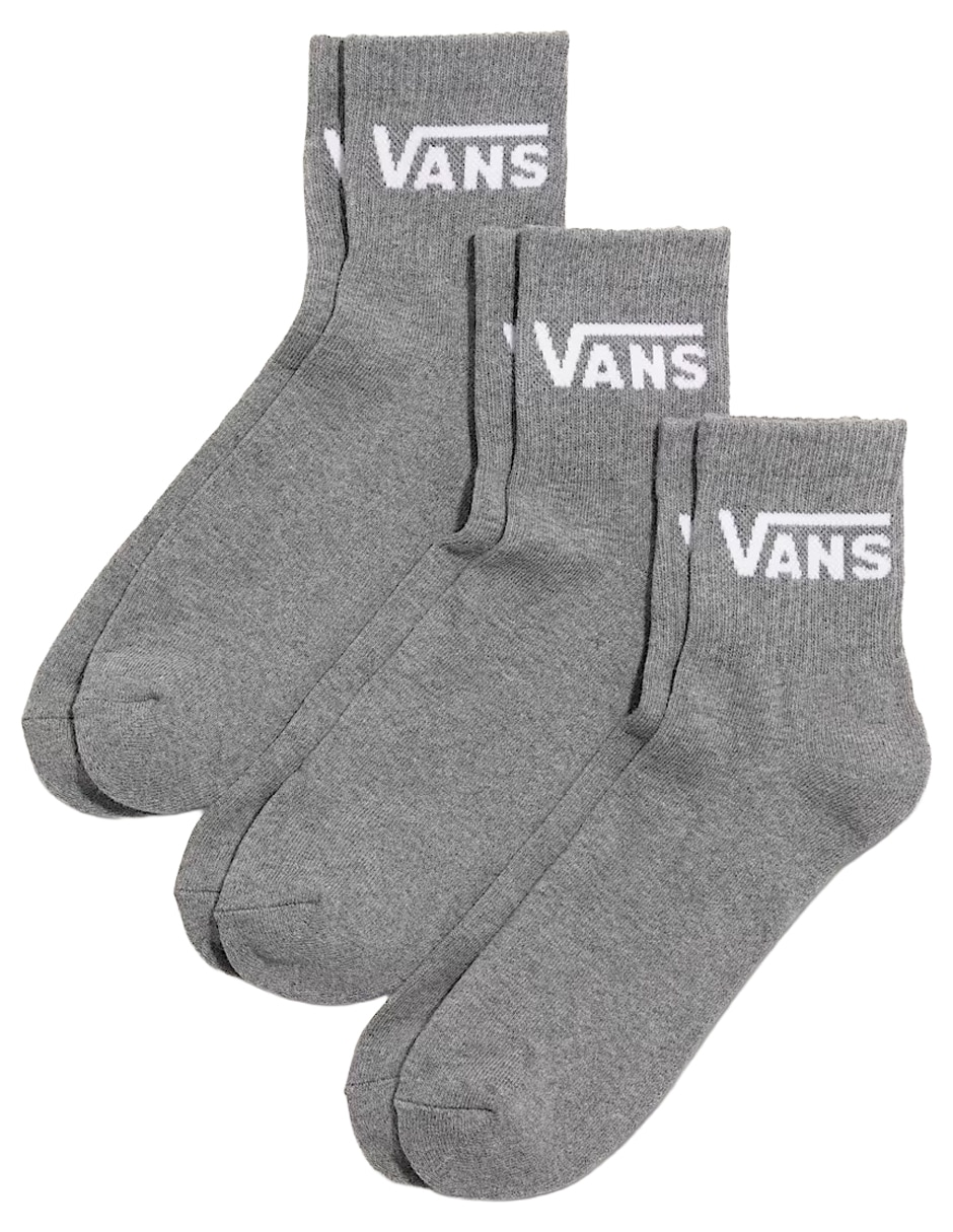 Calceta de algodón para hombre 3 pares
