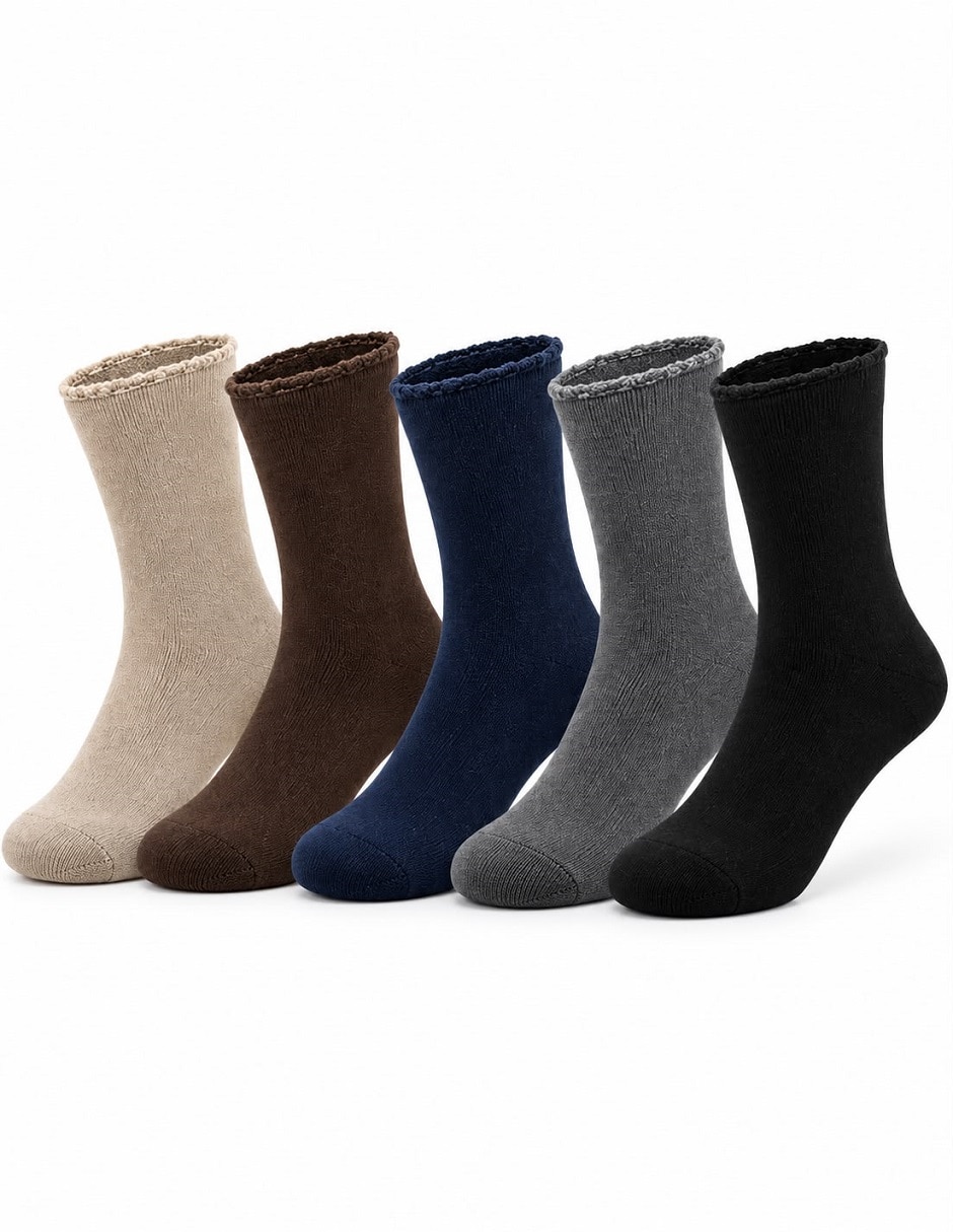 Calcetín diabético para hombre 5 pares Calcetín diabético para hombre 5 pares