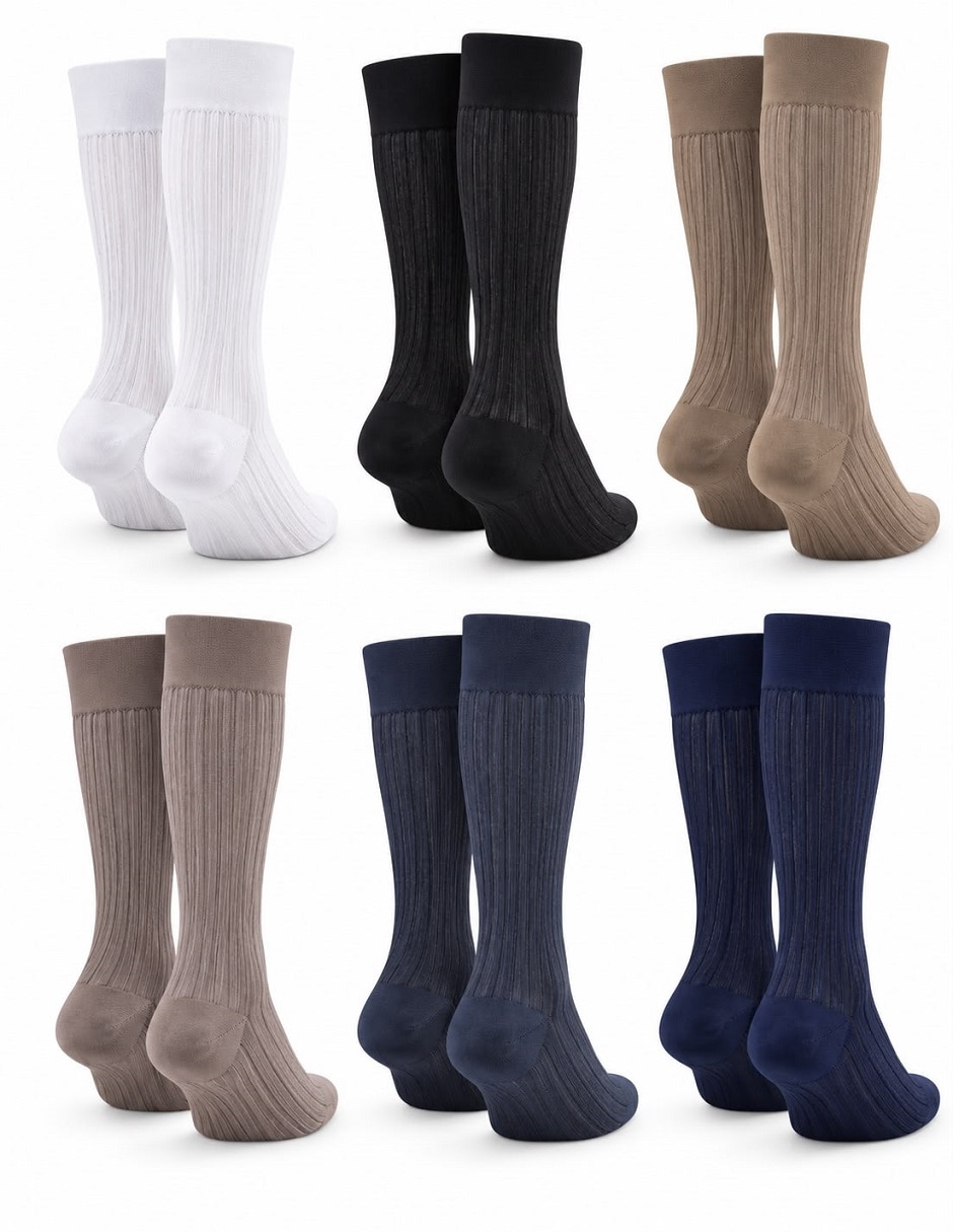 Calcetín para hombre 6 pares 2