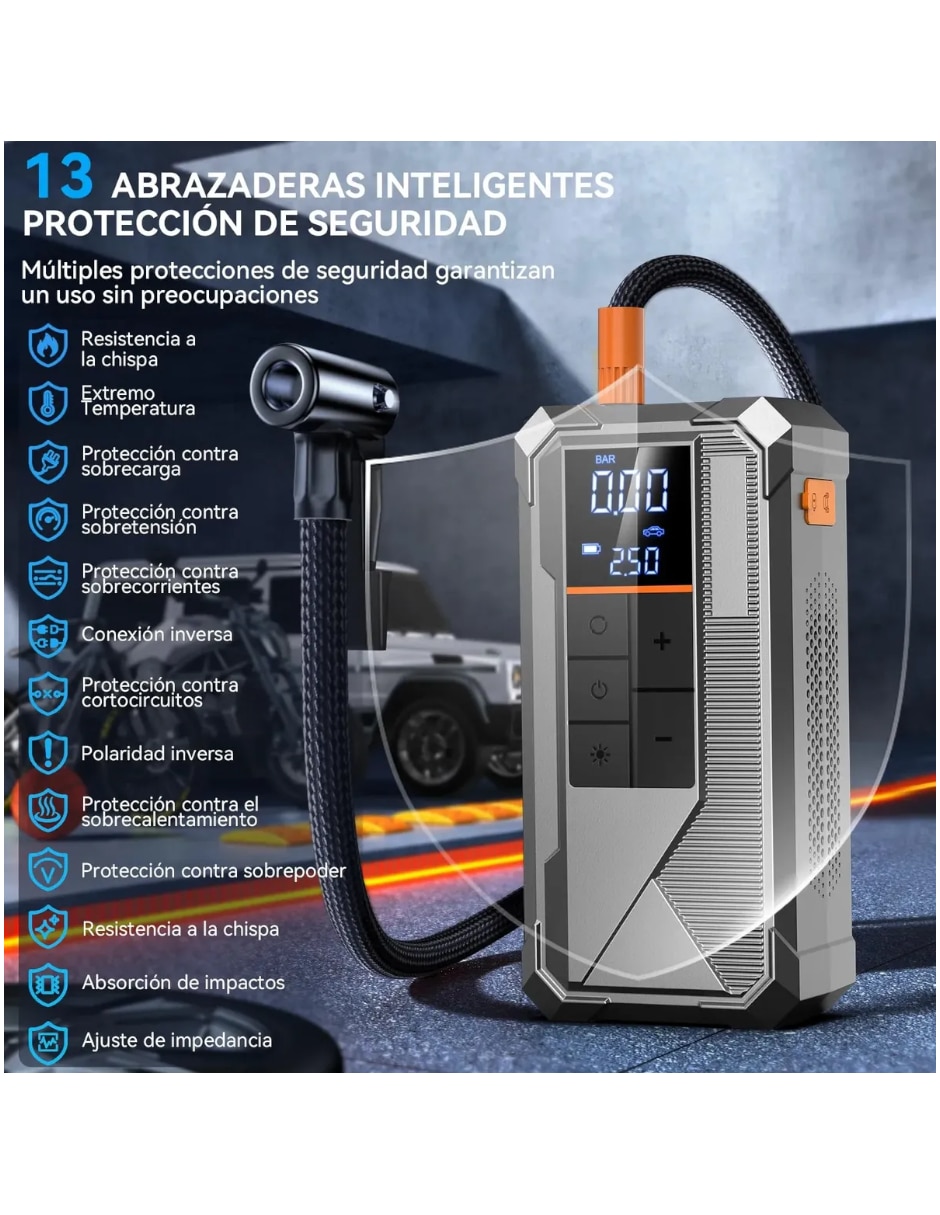 Arrancador compacto para auto 5
