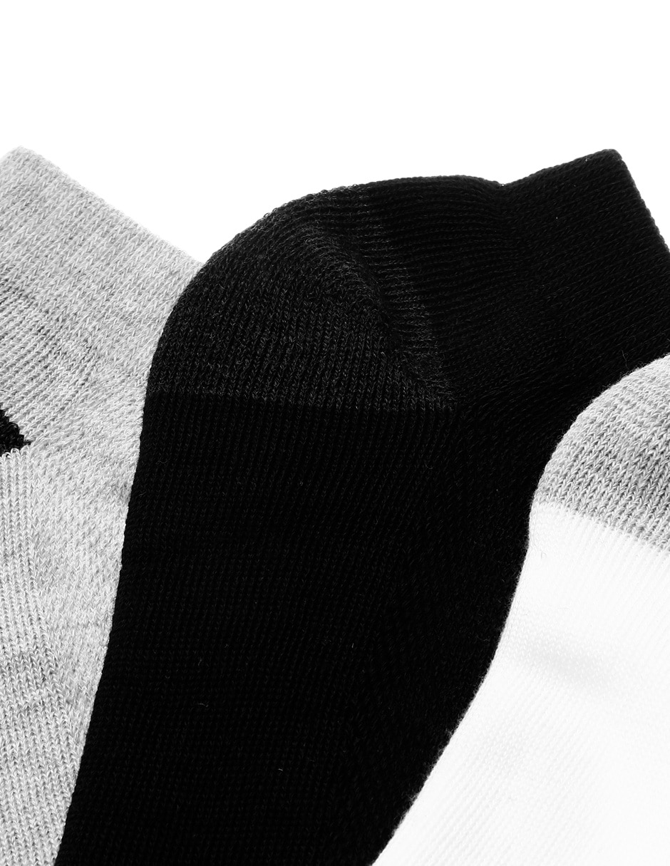 Set de calcetín de algodón para hombre 3 pares 2